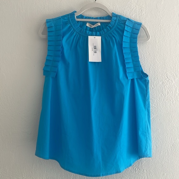 Time After Time Medium Channing Top, Aqua - Picture 3 of 10